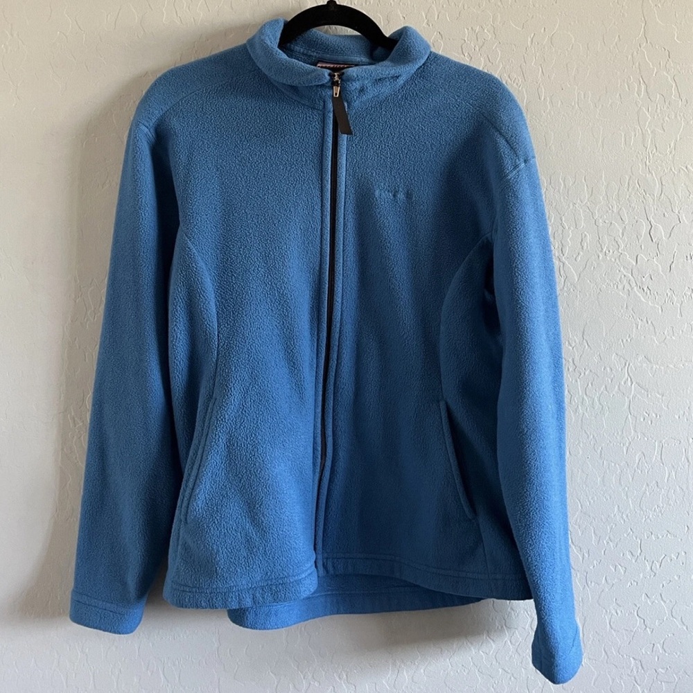 Patagonia Women's El Cap‎ Synchilla Fuzzy Fleece Style Jacket Blue Large
